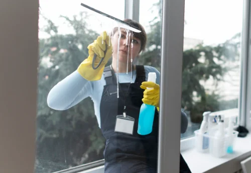 Nettoyage de vitres intérieures et extérieures à Plouzévédé